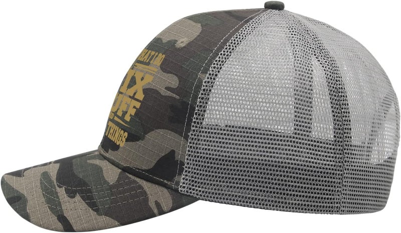 ACEMIRE That's What I Do I Fix Stuff and I Know Things Dad Hats for Men Graphic Baseball Cap Adjustable - Image 3